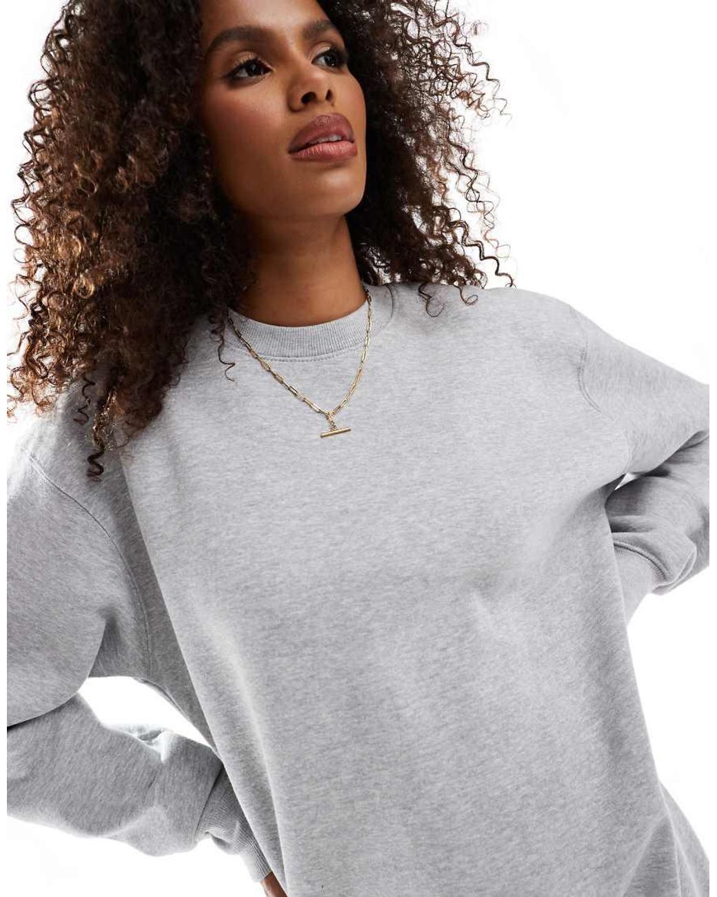 Pull and bear oversized sweatshirt hotsell