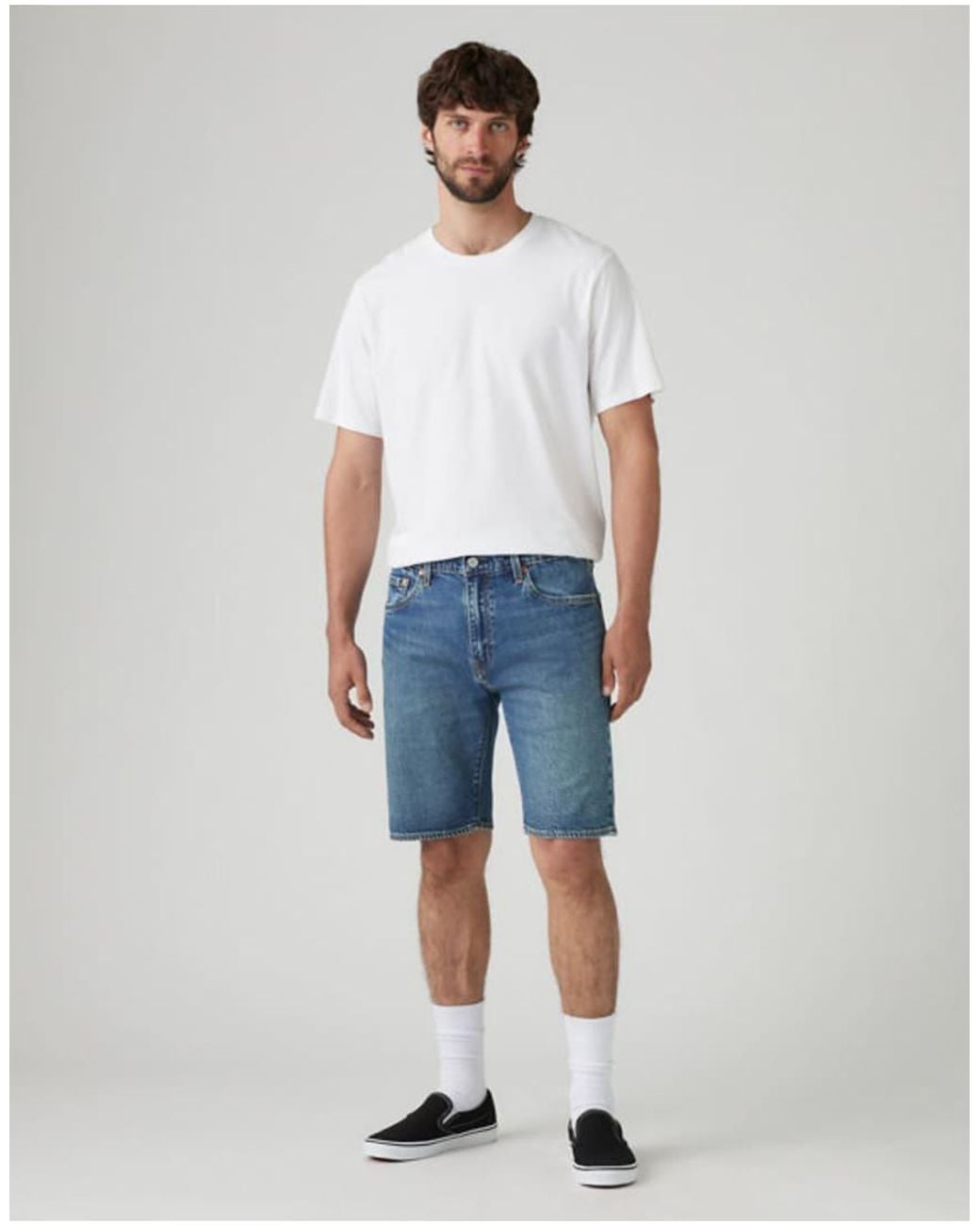 Levi's Blue 405 Standard Shorts for men