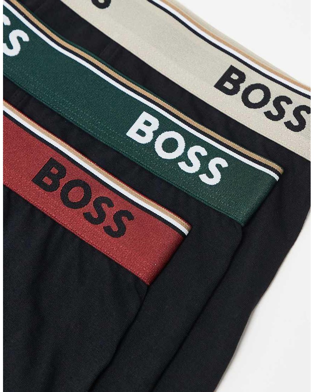 Boss Black 3 Pack Power Trunks for men