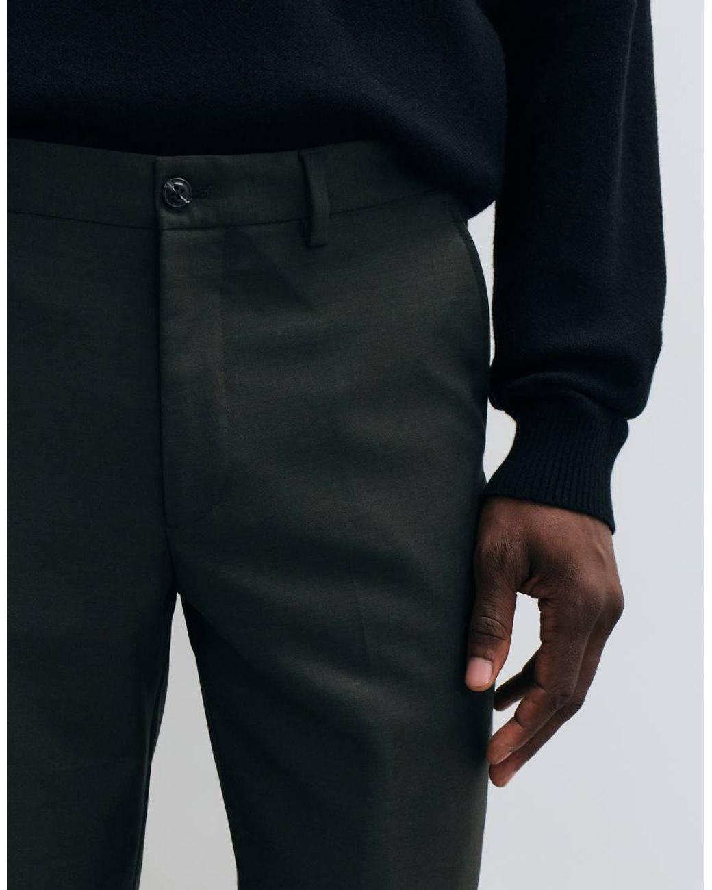 Jack & Jones Green Super Slim Fit Suit Trousers for men