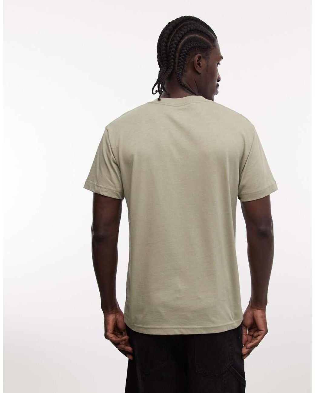 Vans Natural Left Chest Logo T-Shirt for men