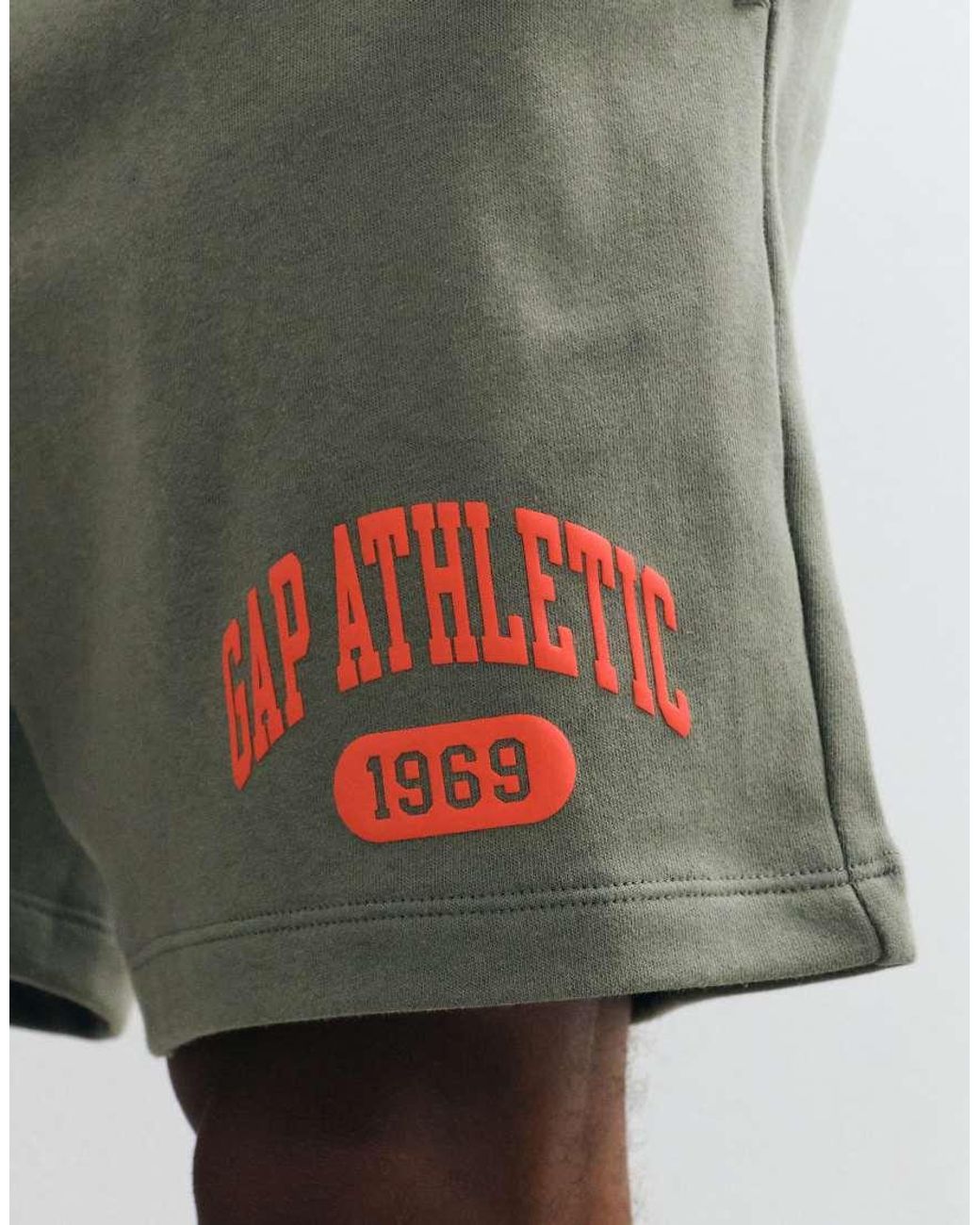 Gap Green Logo Tie Waist Sweat Shorts Co-Ord for men