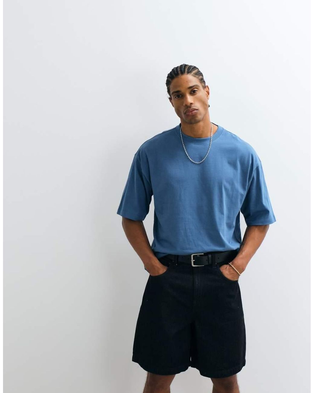 Essentials di ASOS in Blue da Uomo