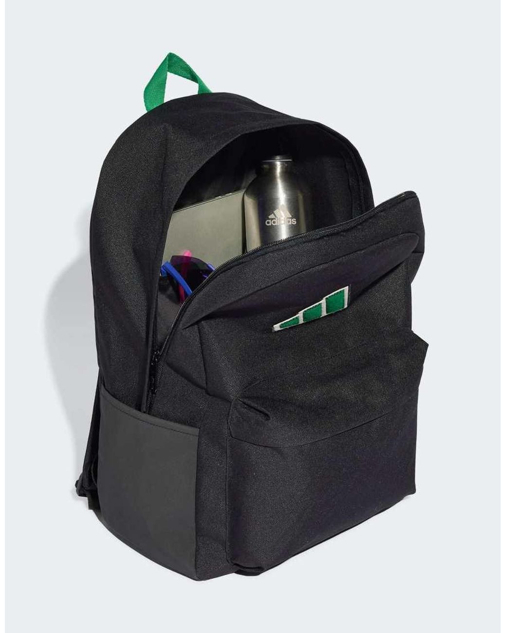 Adidas Originals Gray Essentials Logo Backpack