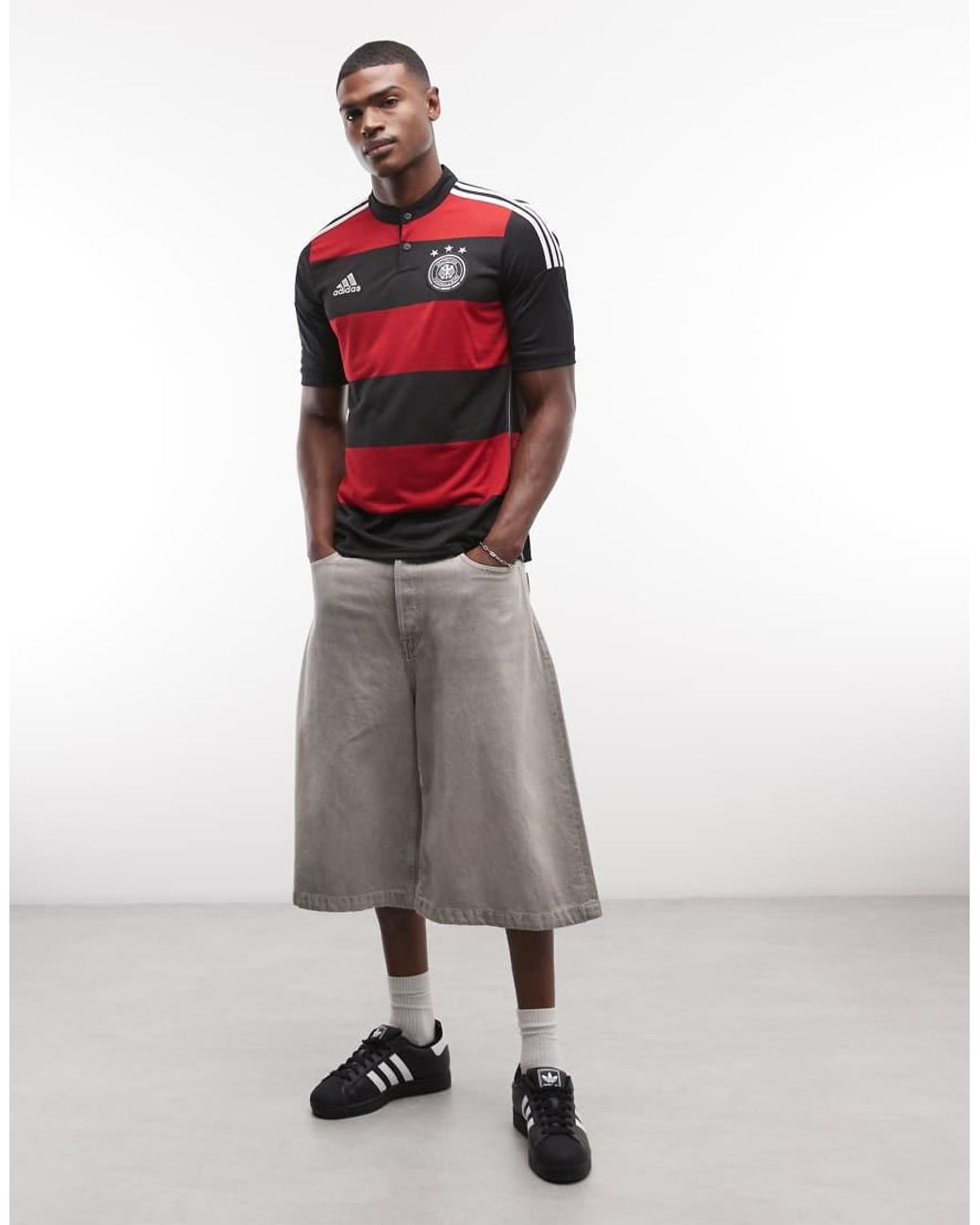 Adidas Originals Red Adidas Football Germany 14 Bring Back Away Shirt