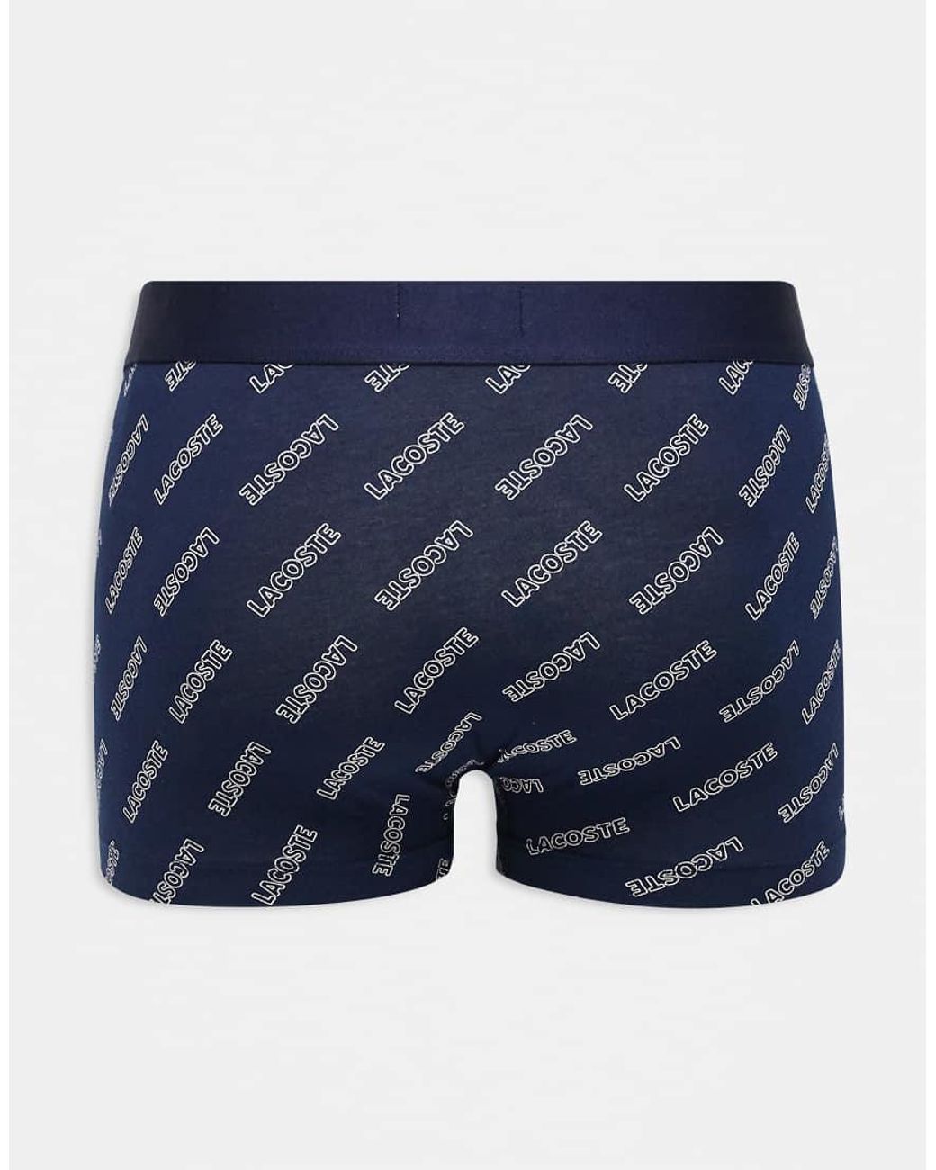 Lacoste Blue 3 Pack Trunk for men