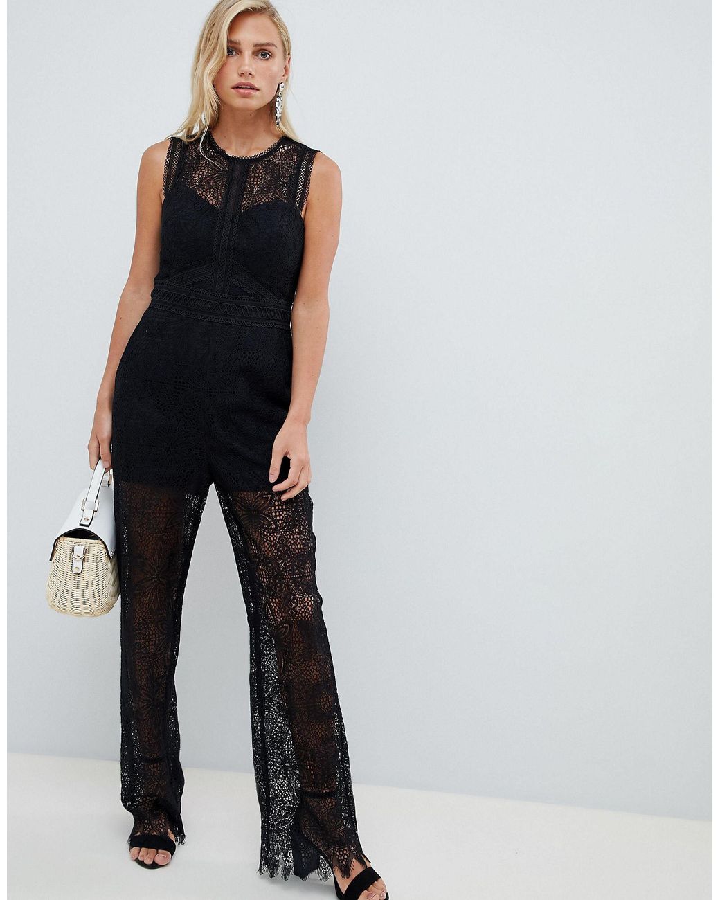 forever new lace jumpsuit