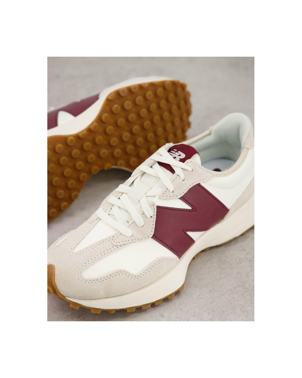 New Balance 327 Trainers in White | Lyst