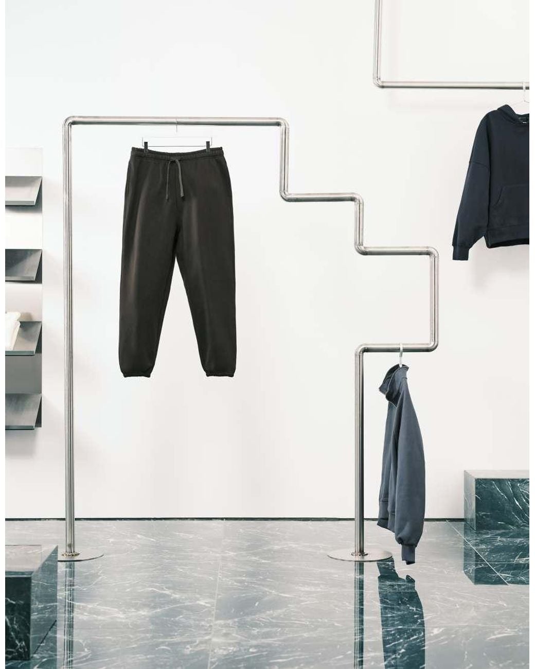 ASOS Black Premium Heavyweight Cuffed Jogger for men