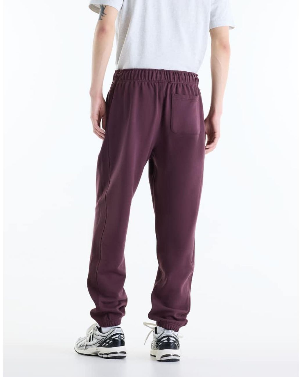 New Balance Purple Athletics French Terry Jogger for men