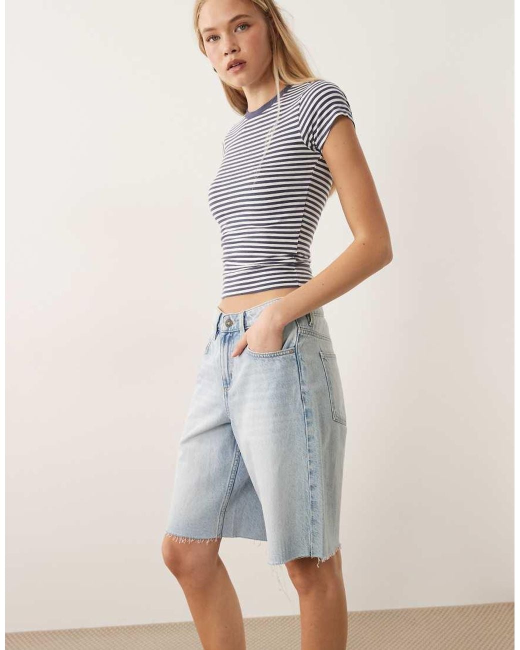 Cotton On Blue baggy Denim Jorts