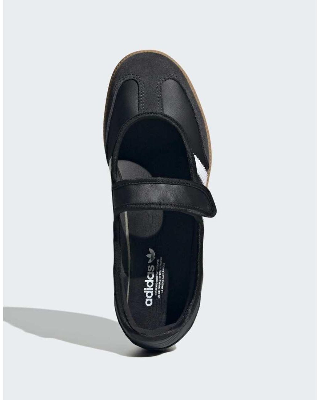 Adidas Originals White Samba Mary Jane Flats