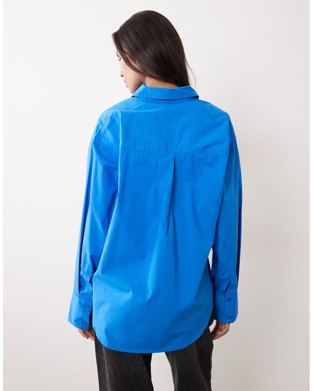ASOS Blue Classic Cotton Shirt