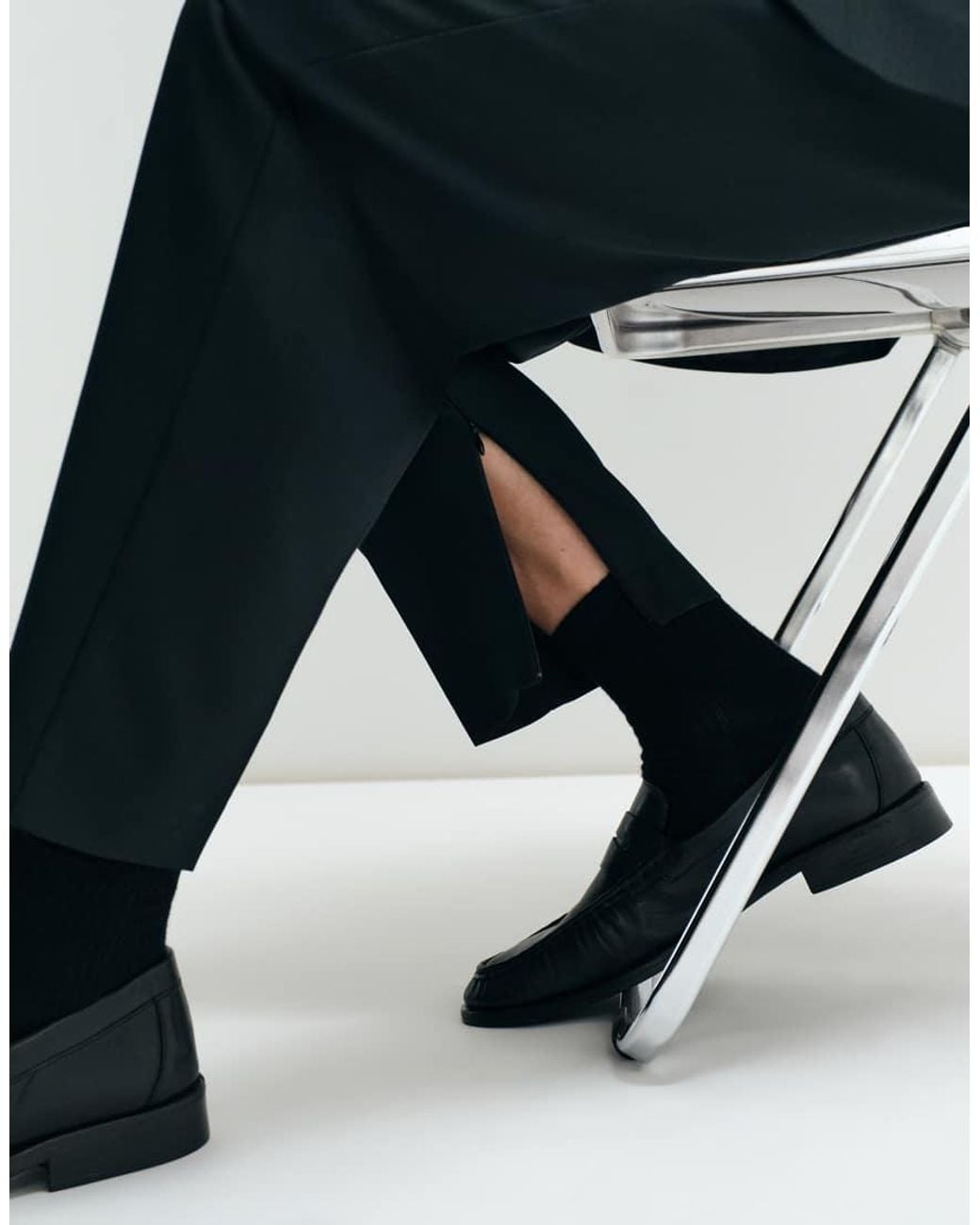 ASOS Blue Asos Adaptive Relaxed Tapered Suit Pants for men