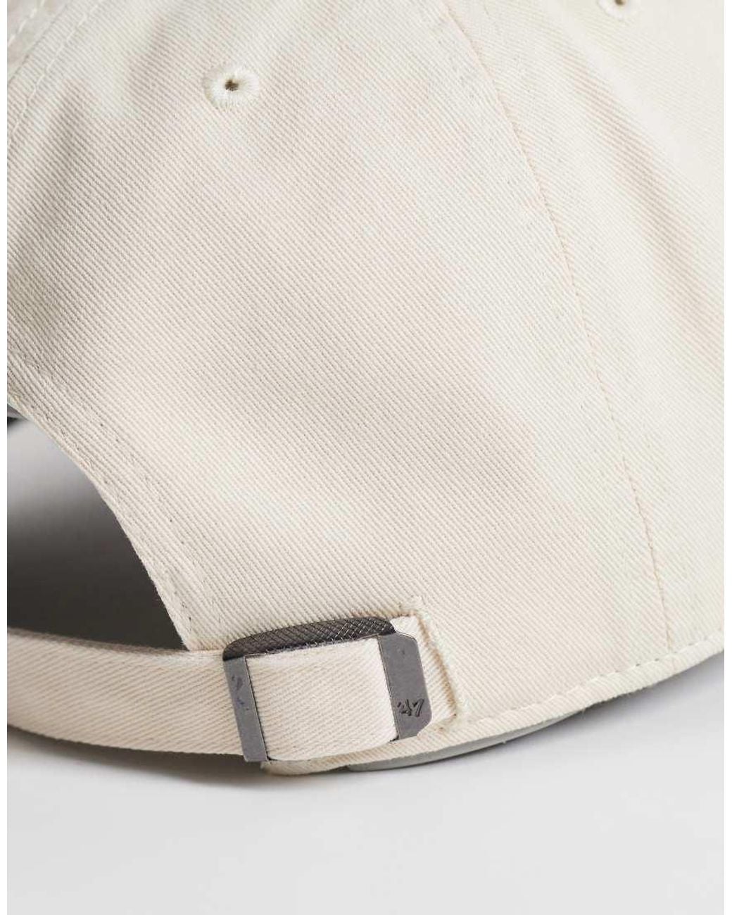 '47 White Ny Yankees Base Runner Mini Logo Cap