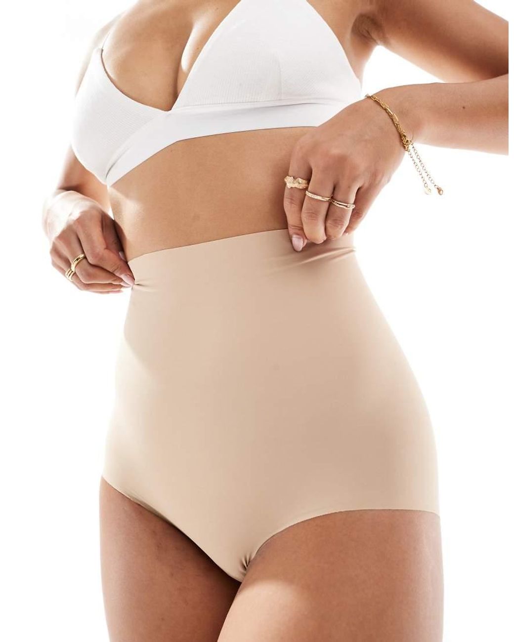 Commando White Classic Control Brief