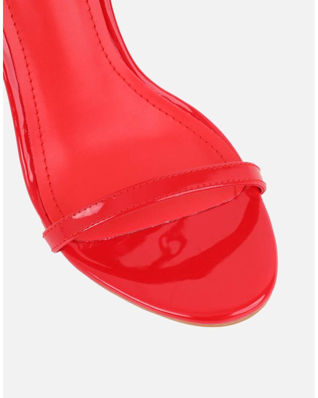 SIMMI Gray Gabby Barely There Heeled Sandals