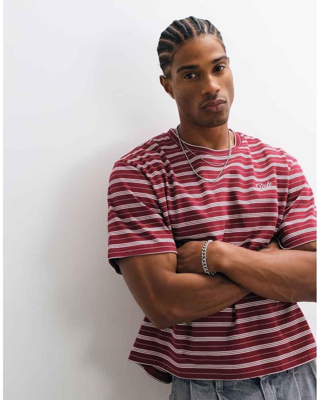 Colt MCR Red Colt Sailor Boxy Fit Logo T-Shirt for men