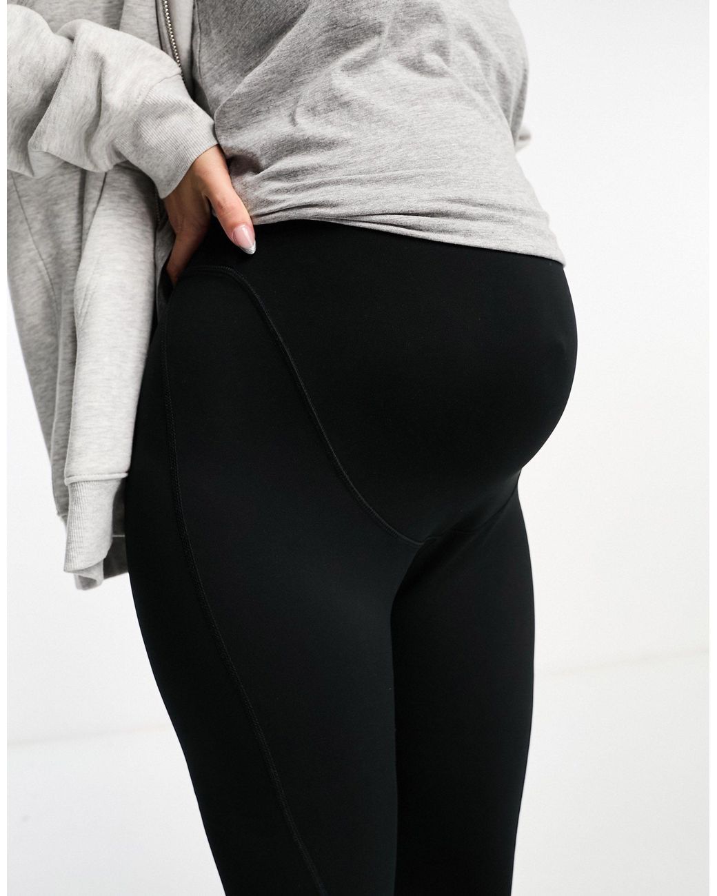 & You Maternity Gym Legging With Mesh Sides | ASOS