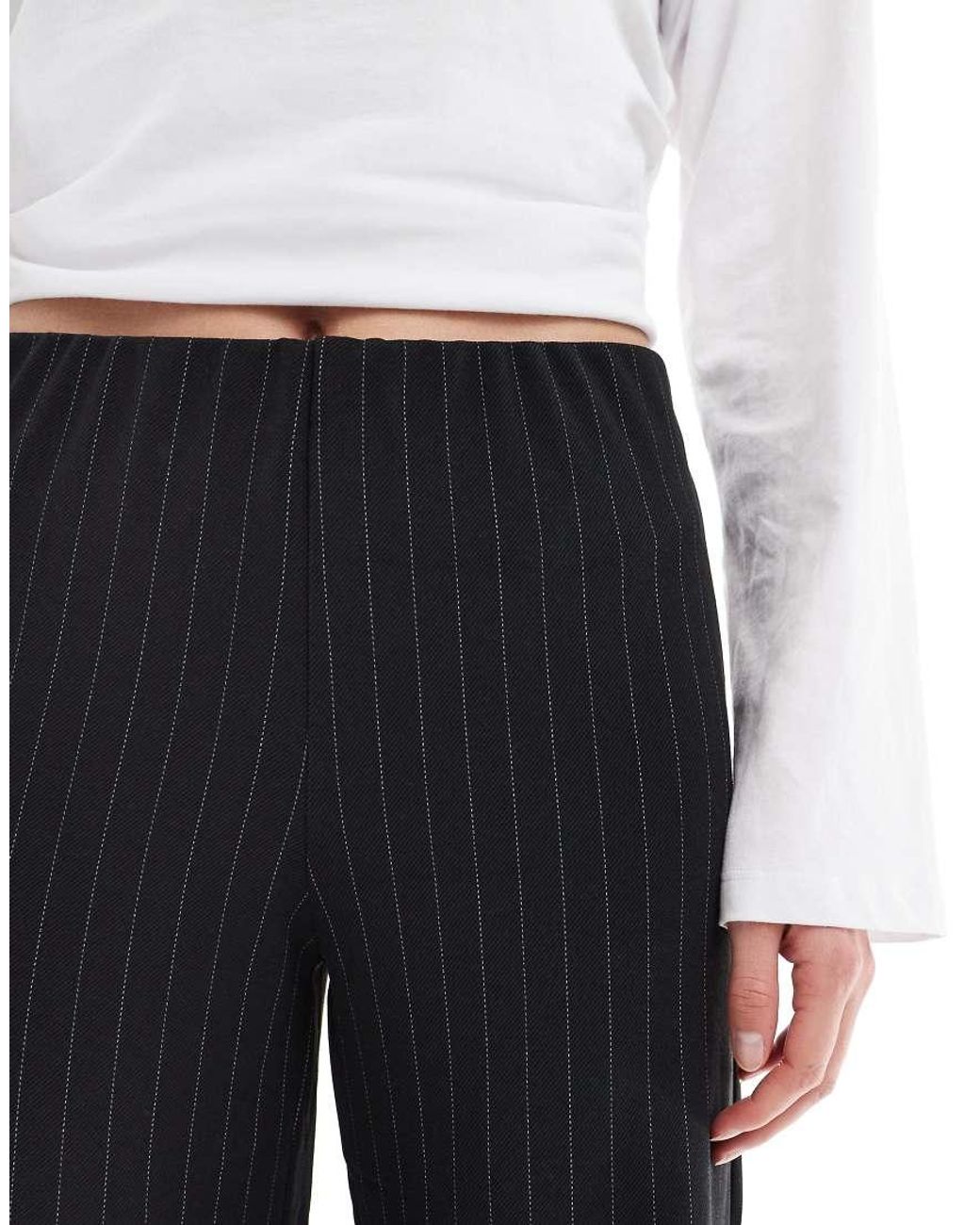 Vero Moda Blue Wide Leg Trousers