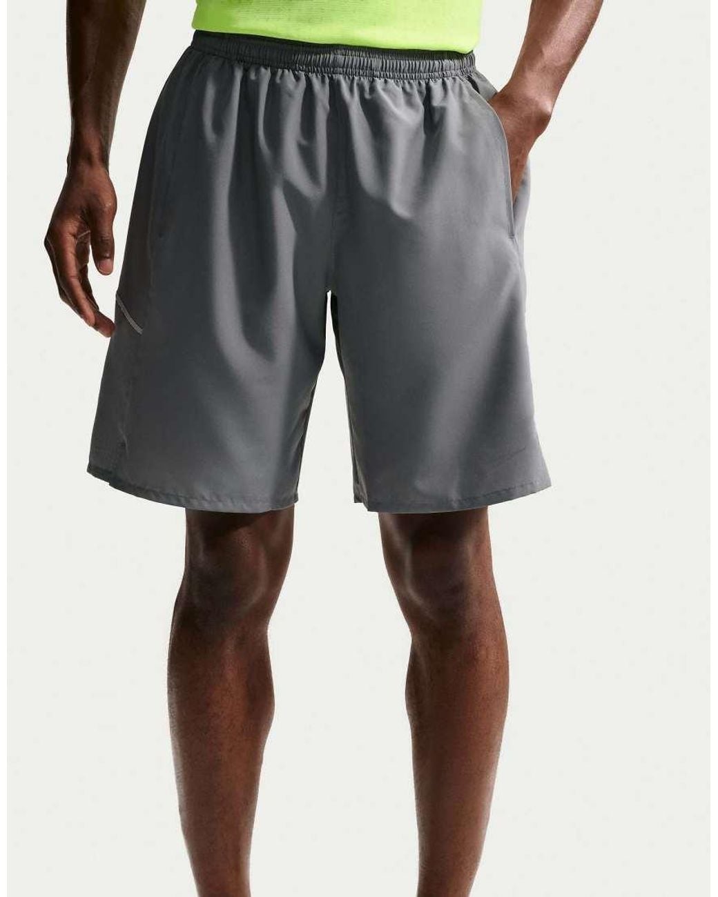 Nike Green Miler Dri-fit 9-inch Unlined Shorts for men