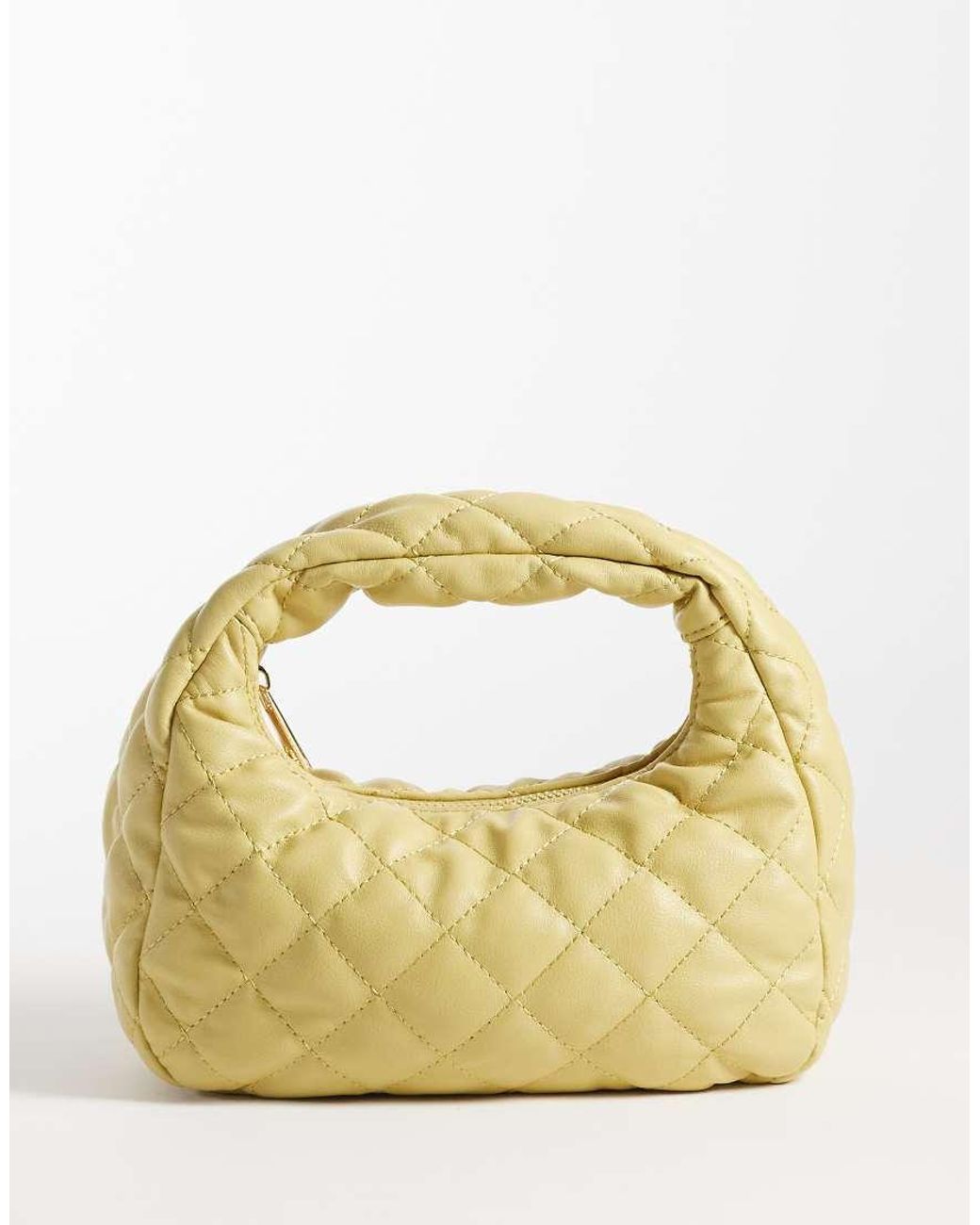 ASOS Metallic Quilted Clutch Purse