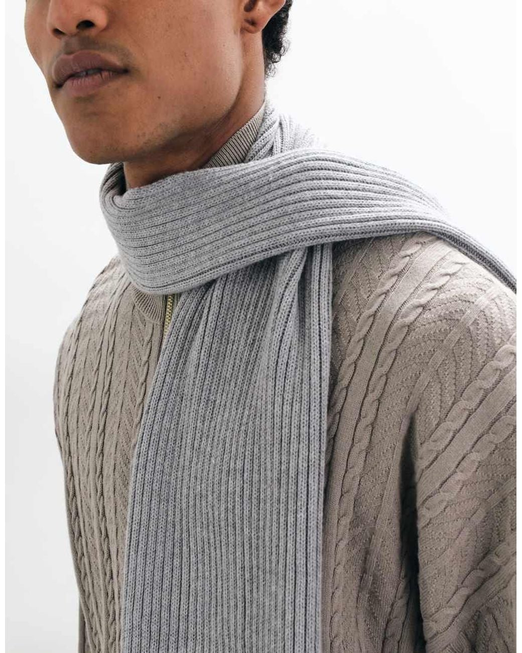 Sciarpa di Gant in Gray da Uomo