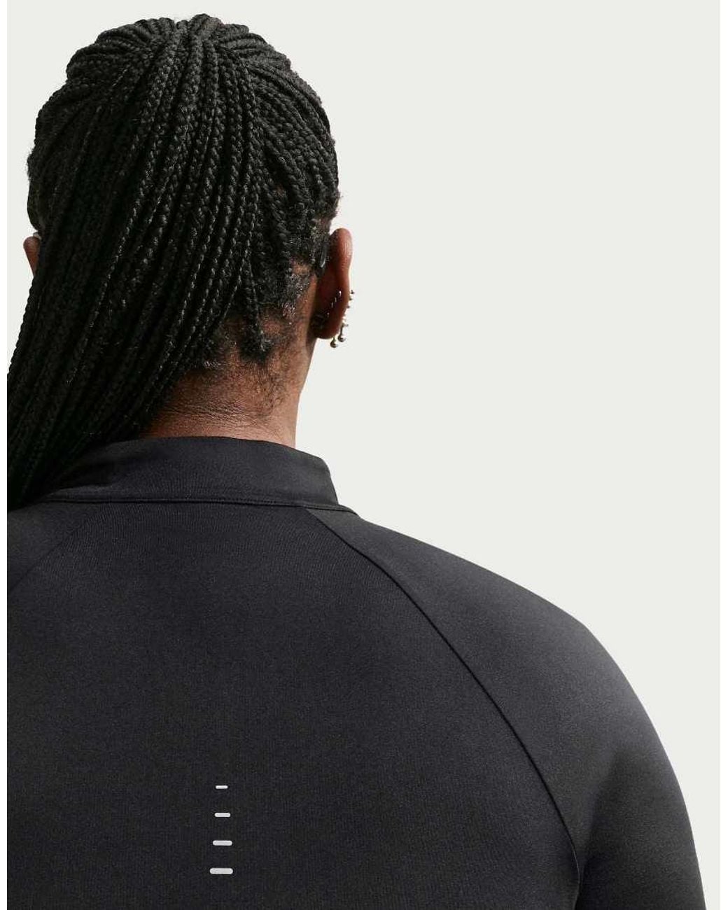 Nike Black Swift Element Dri-Fit Uv 1/4-Zip Top