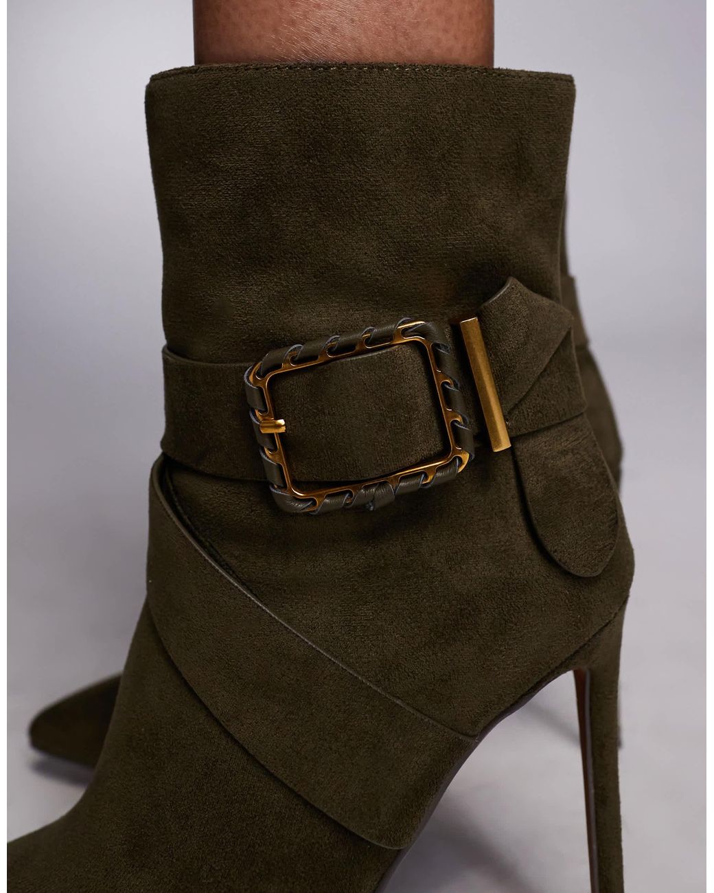 Talons River Island Vert Menthe - Taille UK 8, Neufs Sans Boîte, Comme Neufs