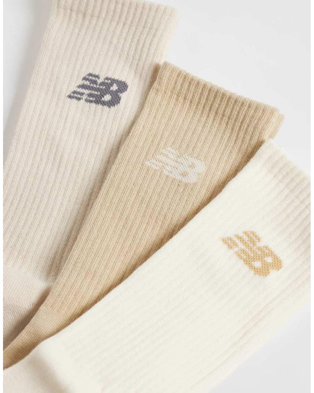 New Balance Natural Everyday Seasonal 3 Pack Crew Socks