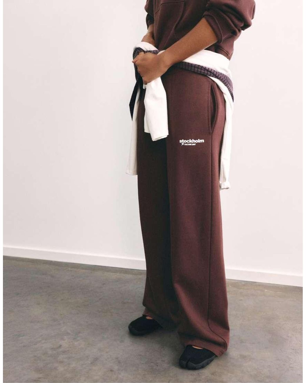 Pull&Bear Pink Graphic Joggers
