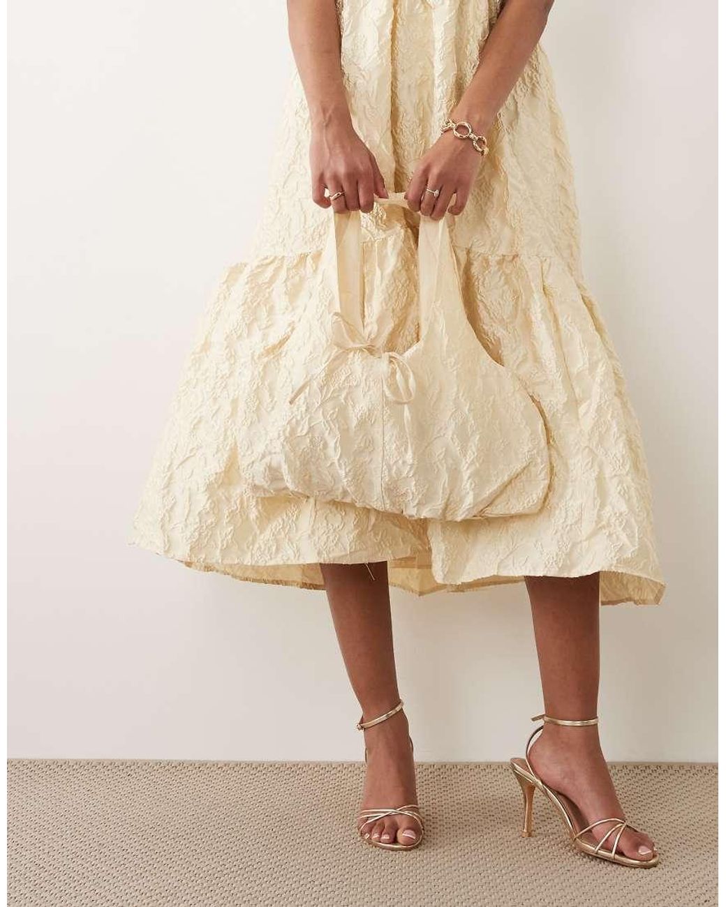 Sister Jane Natural Yarrow Jacquard Grab Bag