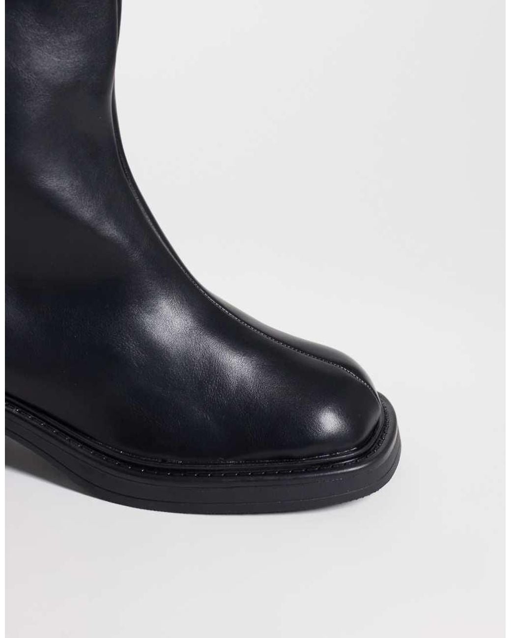 Raid Wide Fit Black Cecilia Chelsea Boots