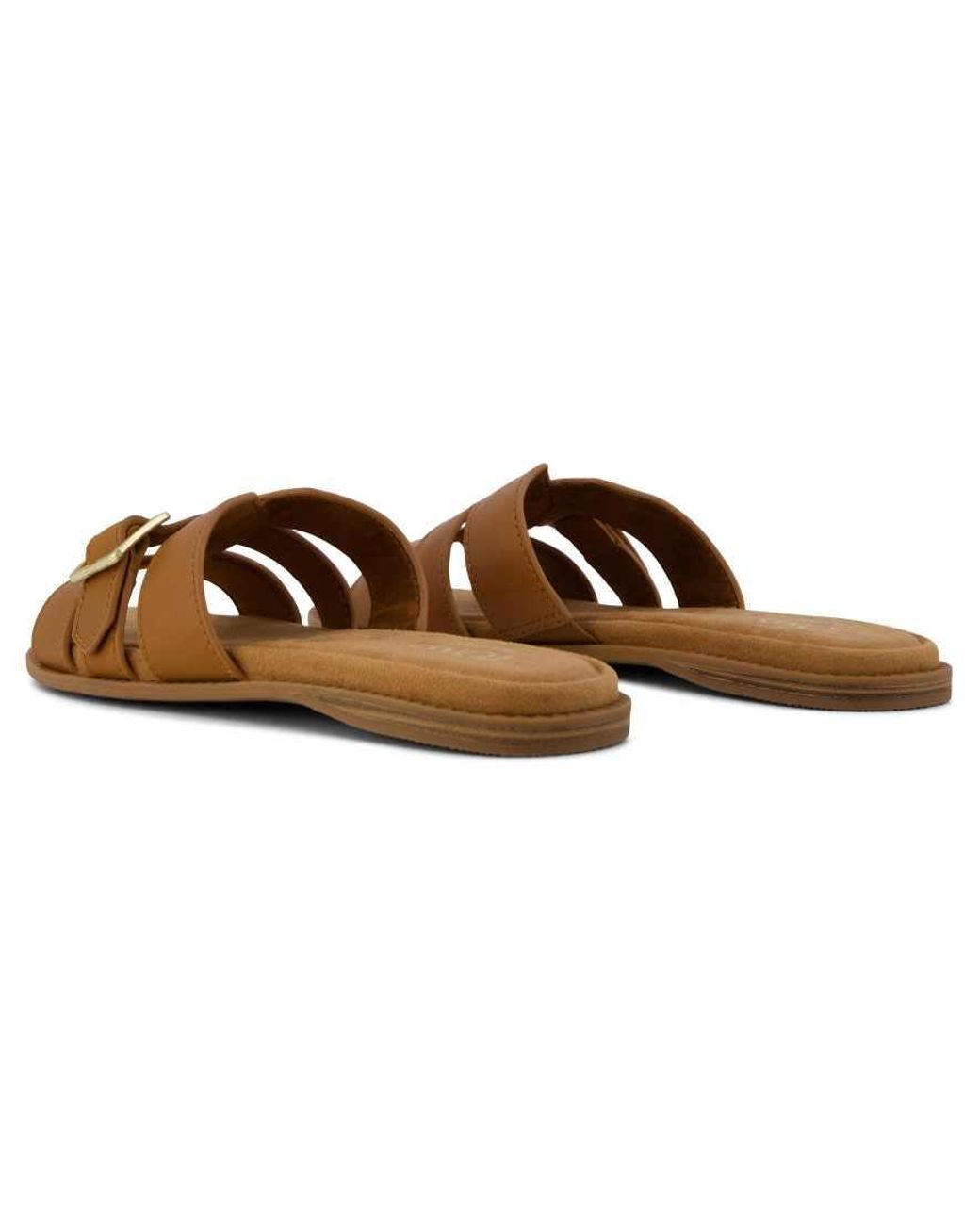 TOMS Brown Sol Mule Sandal