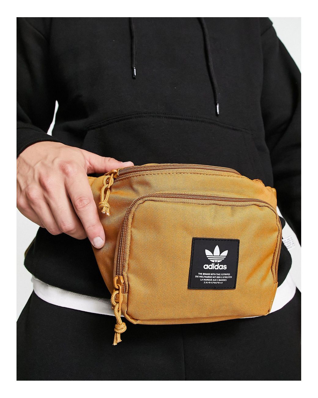 adidas Originals Sports Fanny Pack in Black for Men Lyst