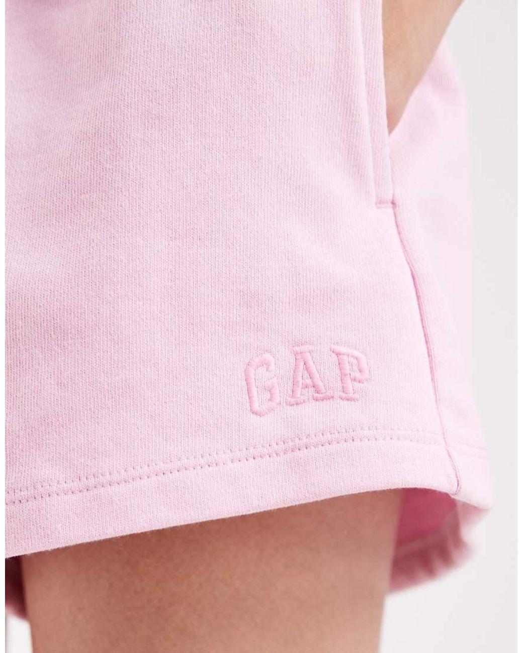 Gap Pink Tie Waist jogger Shorts