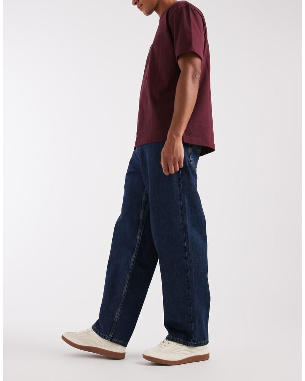 Levi's Blue 578 Baggy Jeans for men