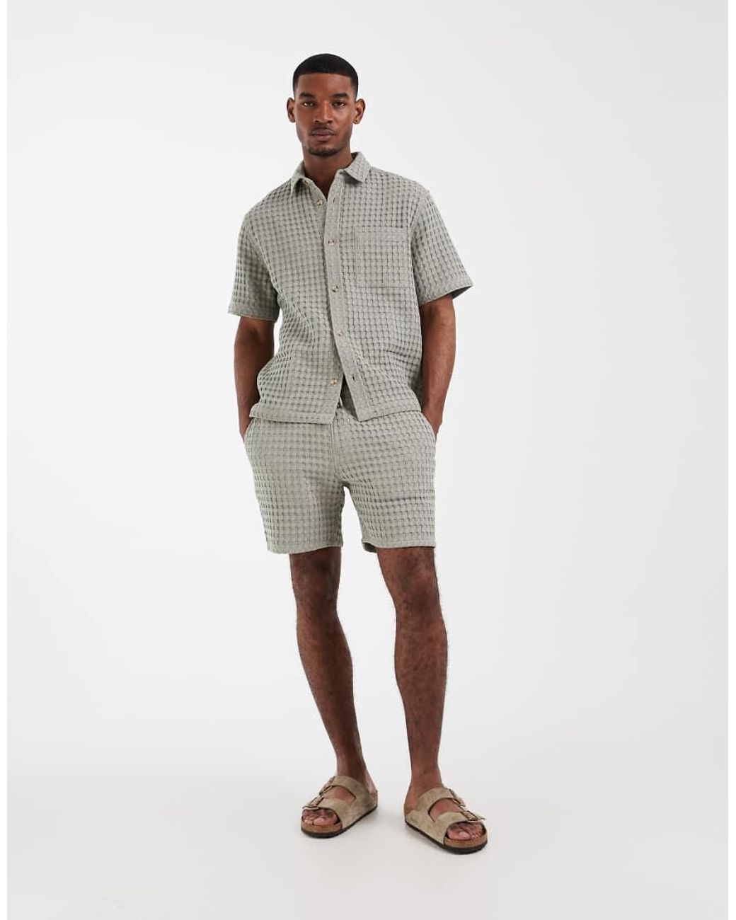 ASOS Premium in het Gray voor heren