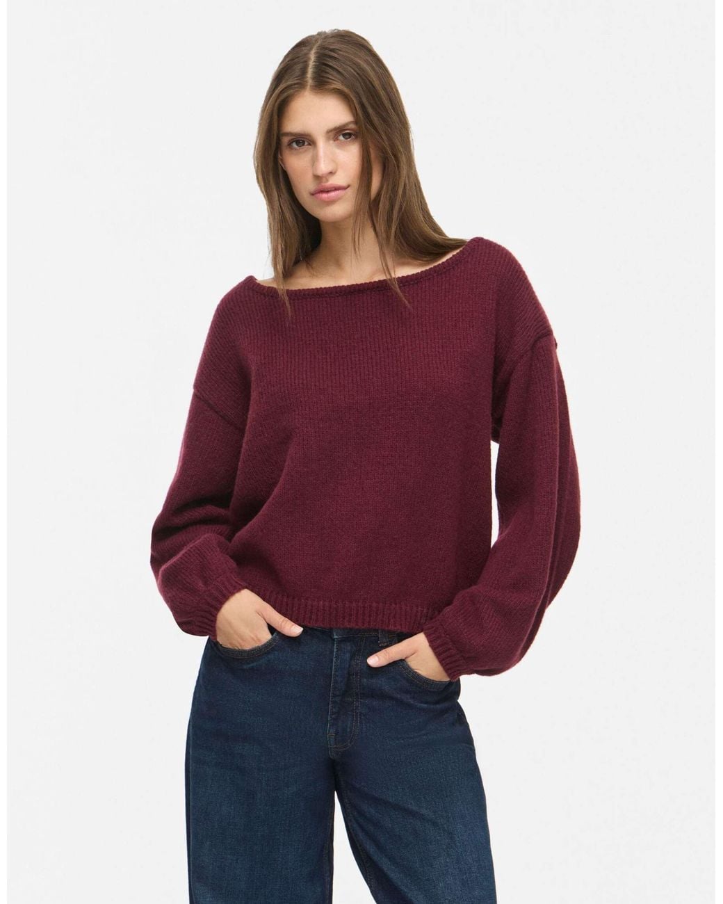 Pull en fig1 Noisy May en coloris Red