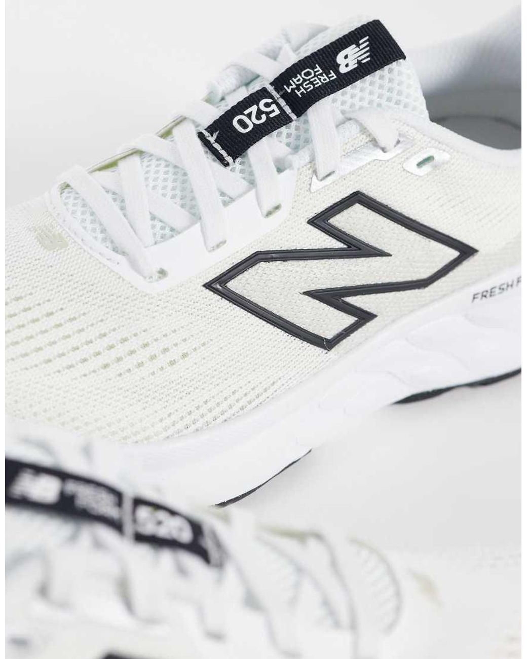 New Balance White 520 Running Trainers