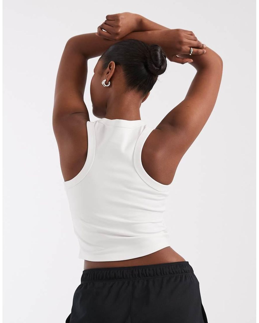 Nike Brown One Dri-Fit Cropped Vest