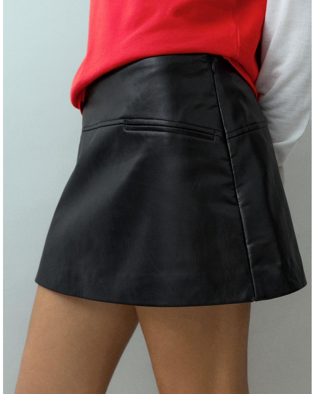 Pull&Bear Red Minirock