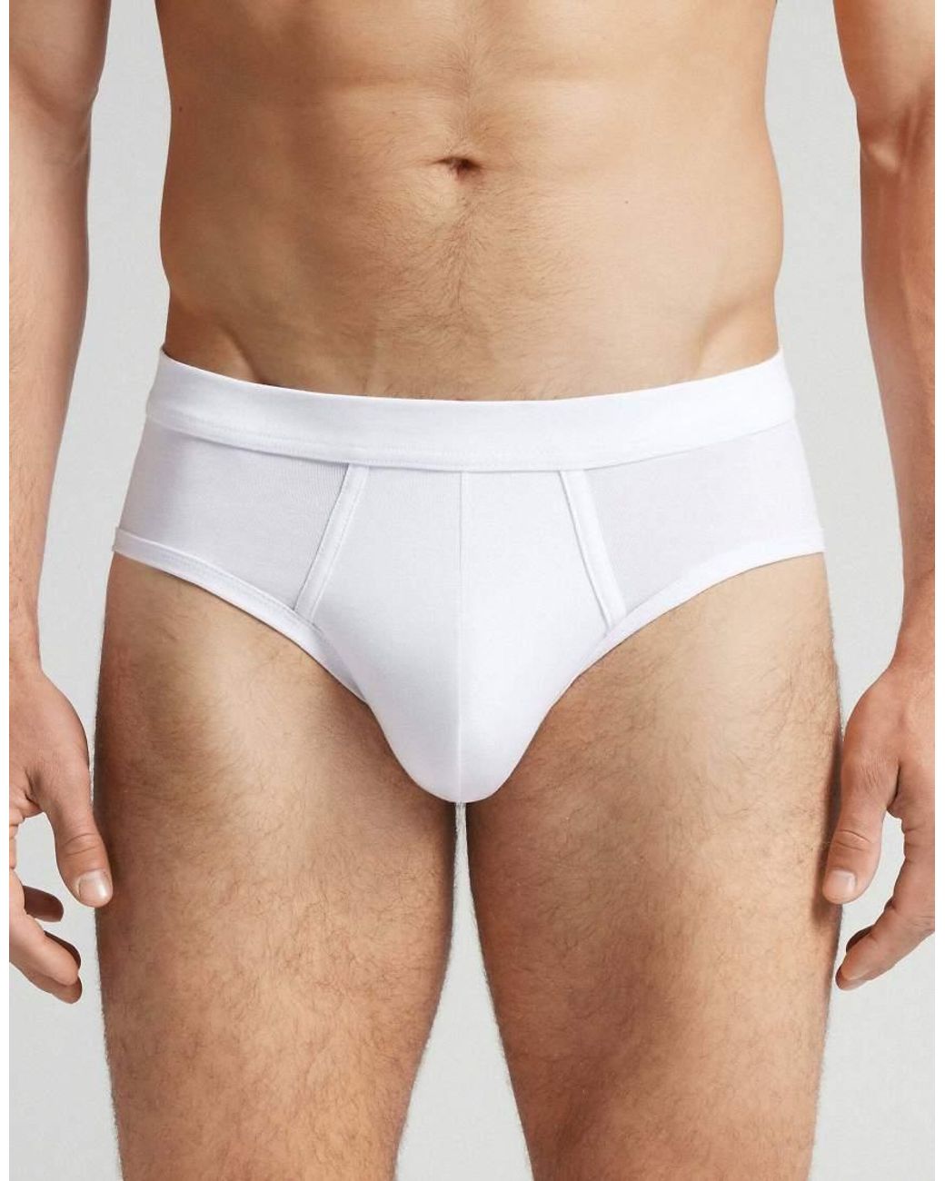 Intimissimi White "The Indestructible" Briefs for men
