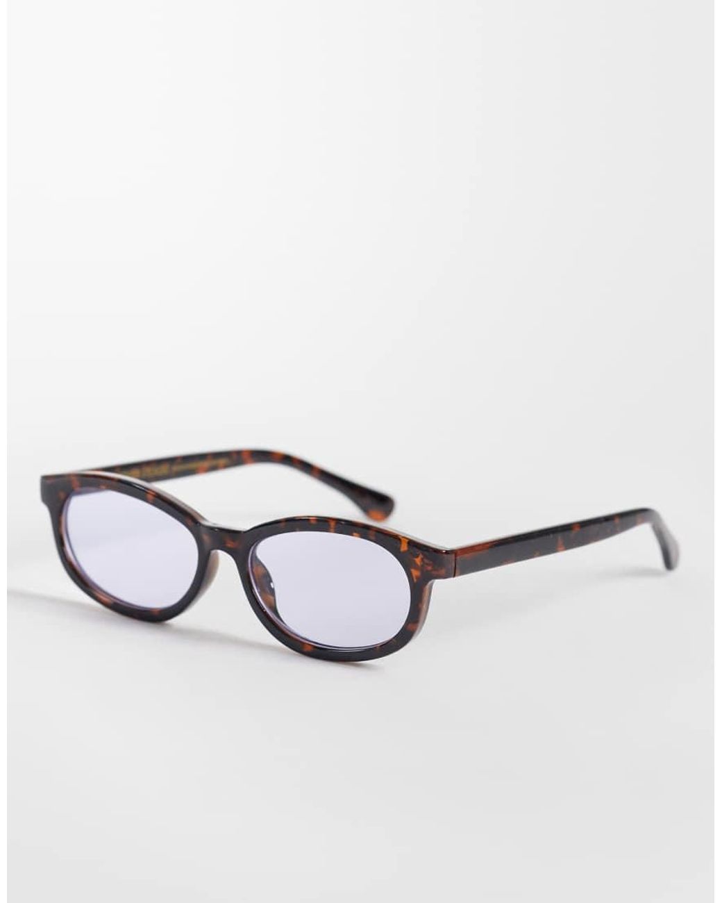 & Other Stories Black Rectangle Sunglasses