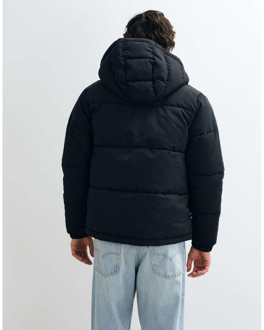 JJ Rebel Blue Quilted Puffer Jacket for men