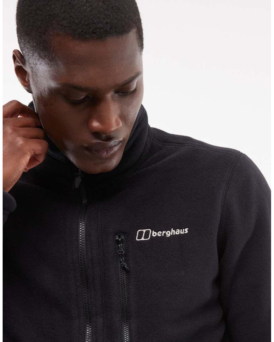 Berghaus Black Activity Interactive Polartec Fleece for men