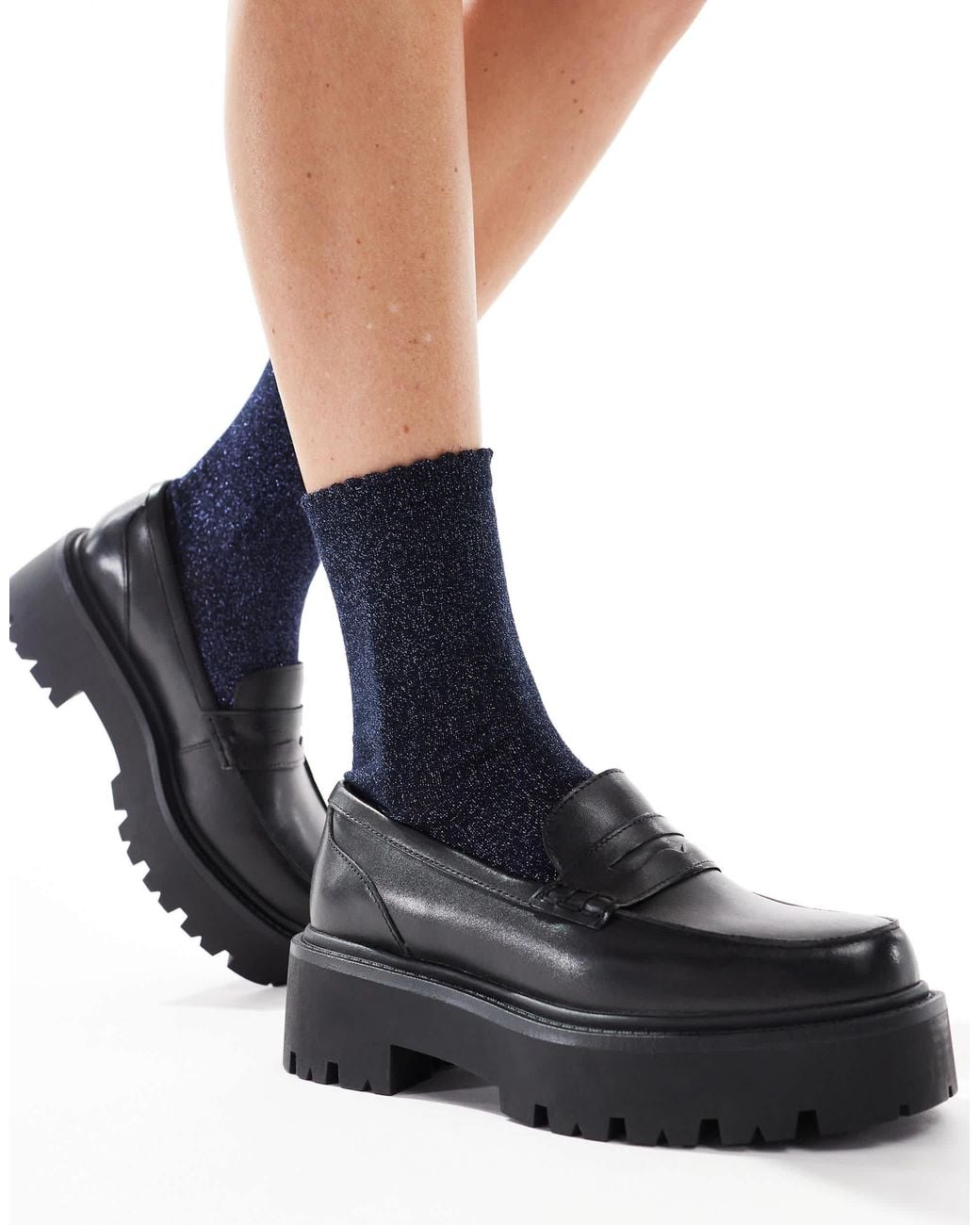 Pieces Blue Glitter Socks