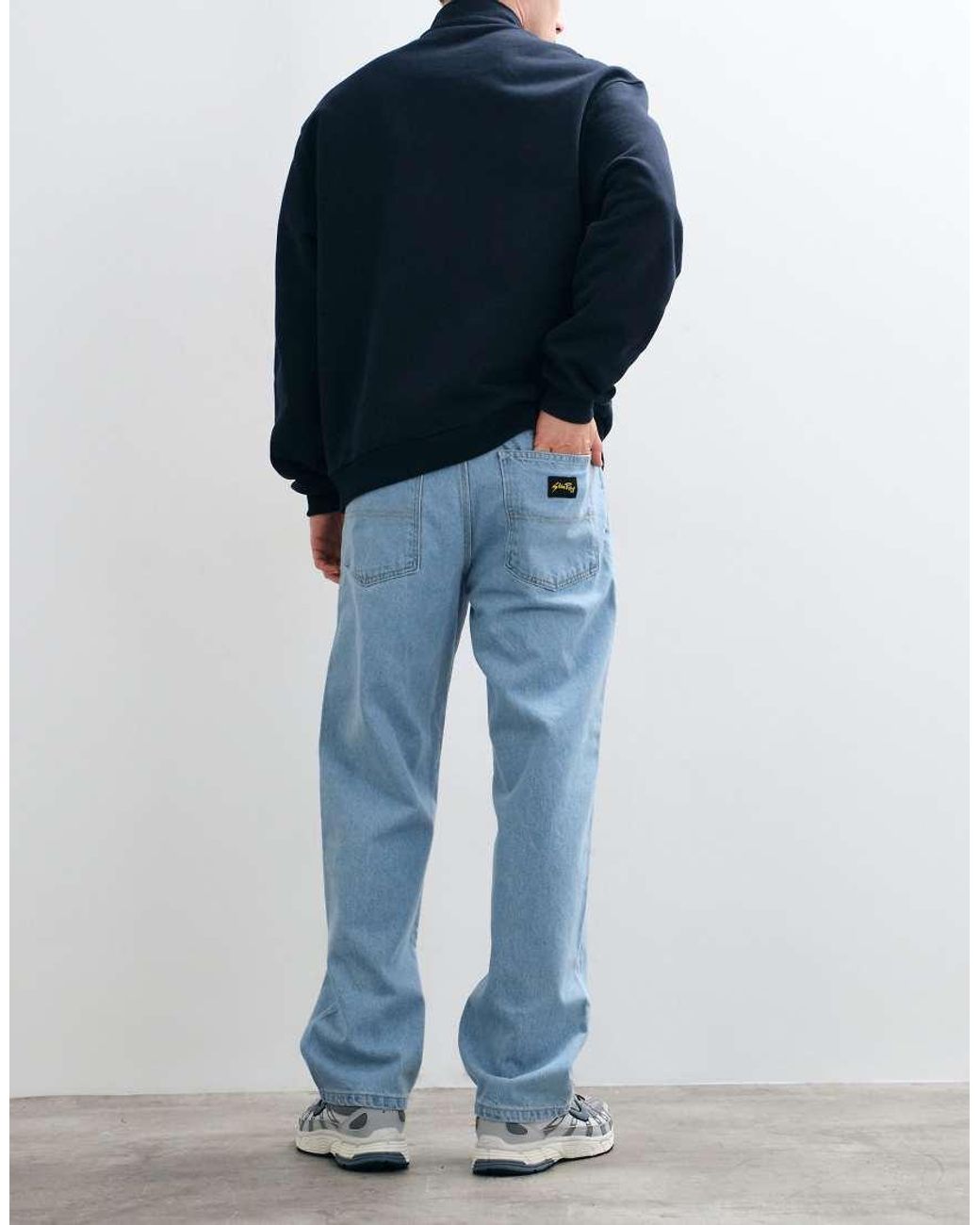 Stan Ray Blue Standard 5 Straight Leg Jeans for men
