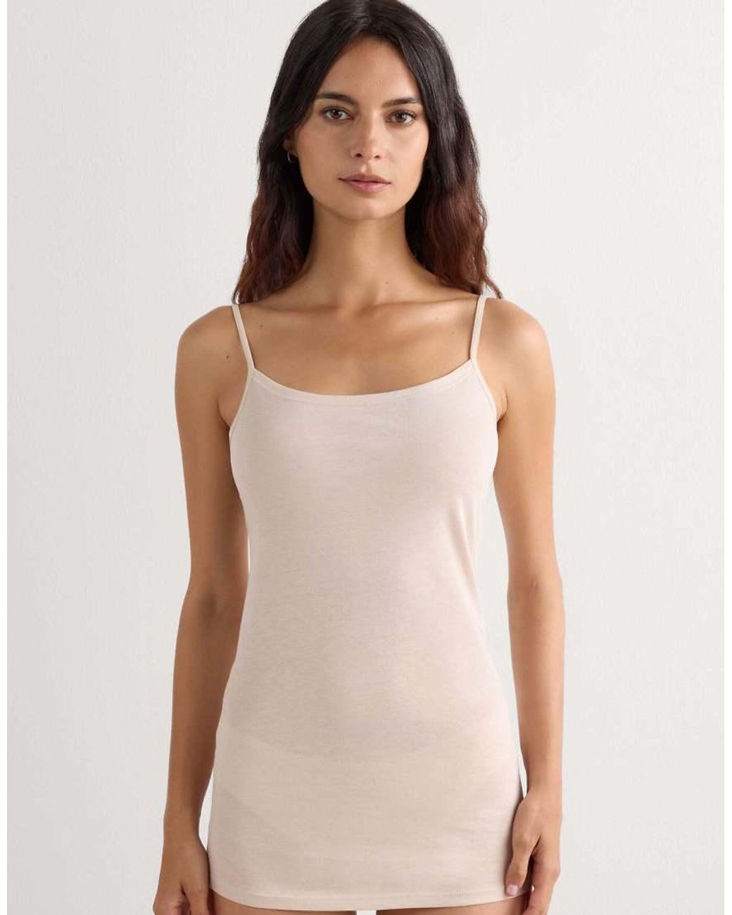 Intimissimi Natural Ultrafresh Cotton Vest Top