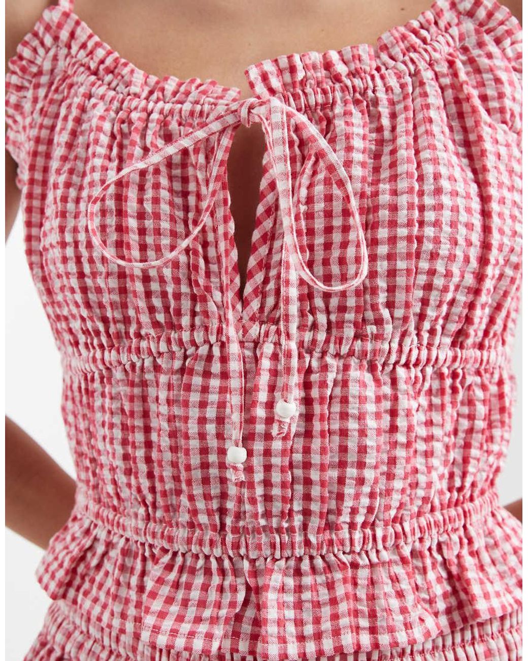 Aray Pink Cami Beach Top